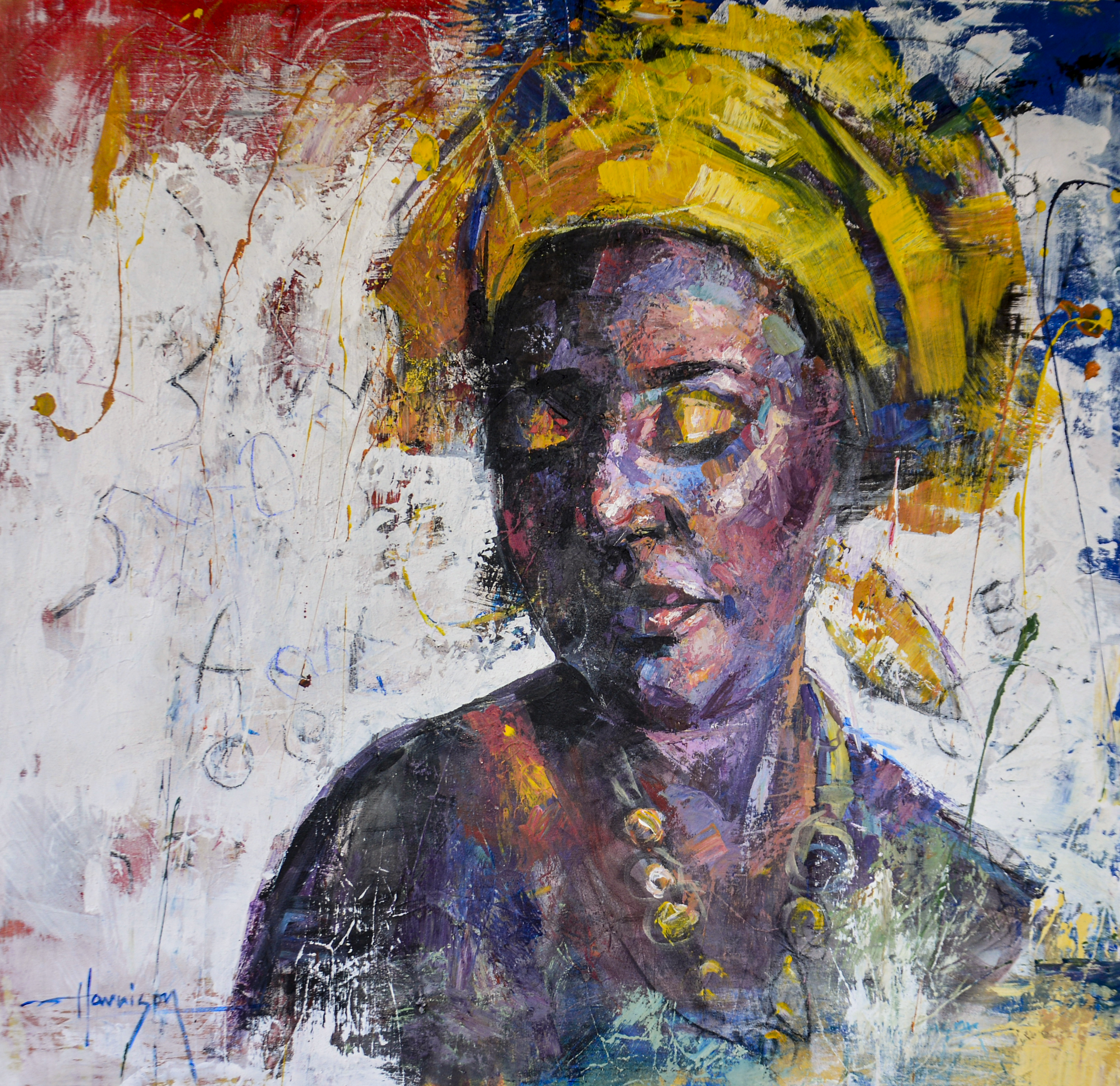 Yellow Gele